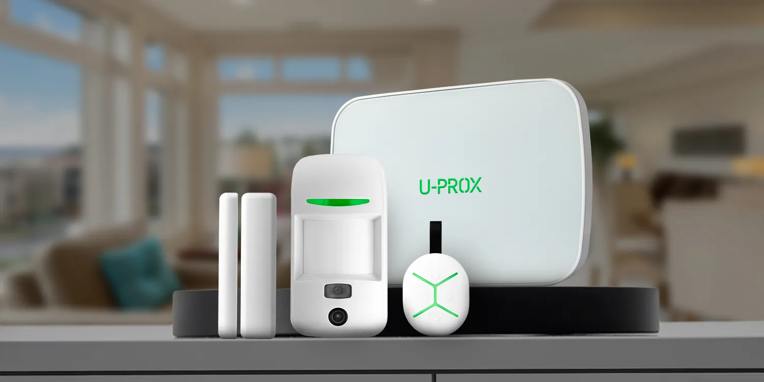 Kit alarme maison U-PROX avec centrale et détecteurs