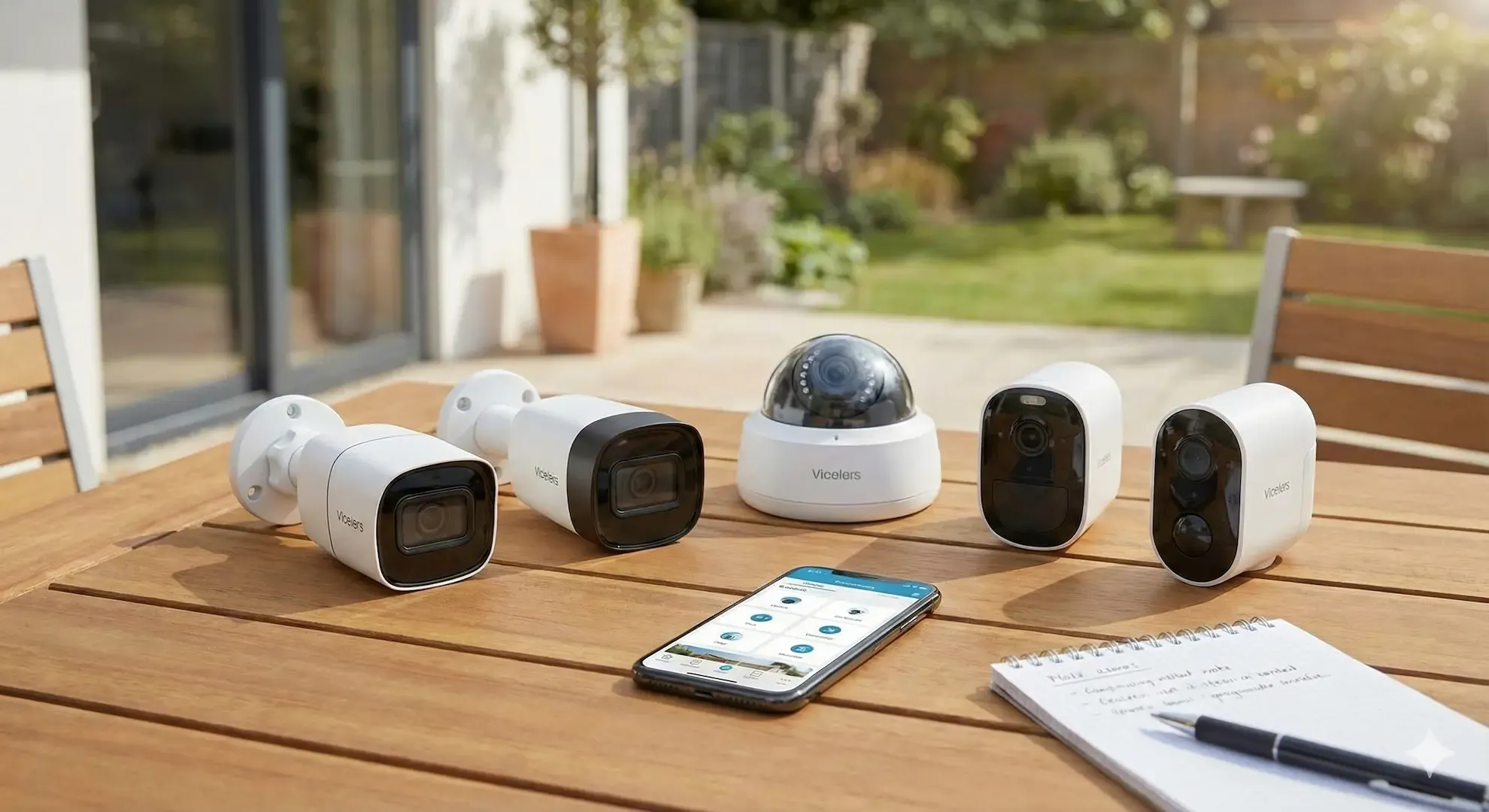 Kit vidéosurveillance avec caméras pour maison