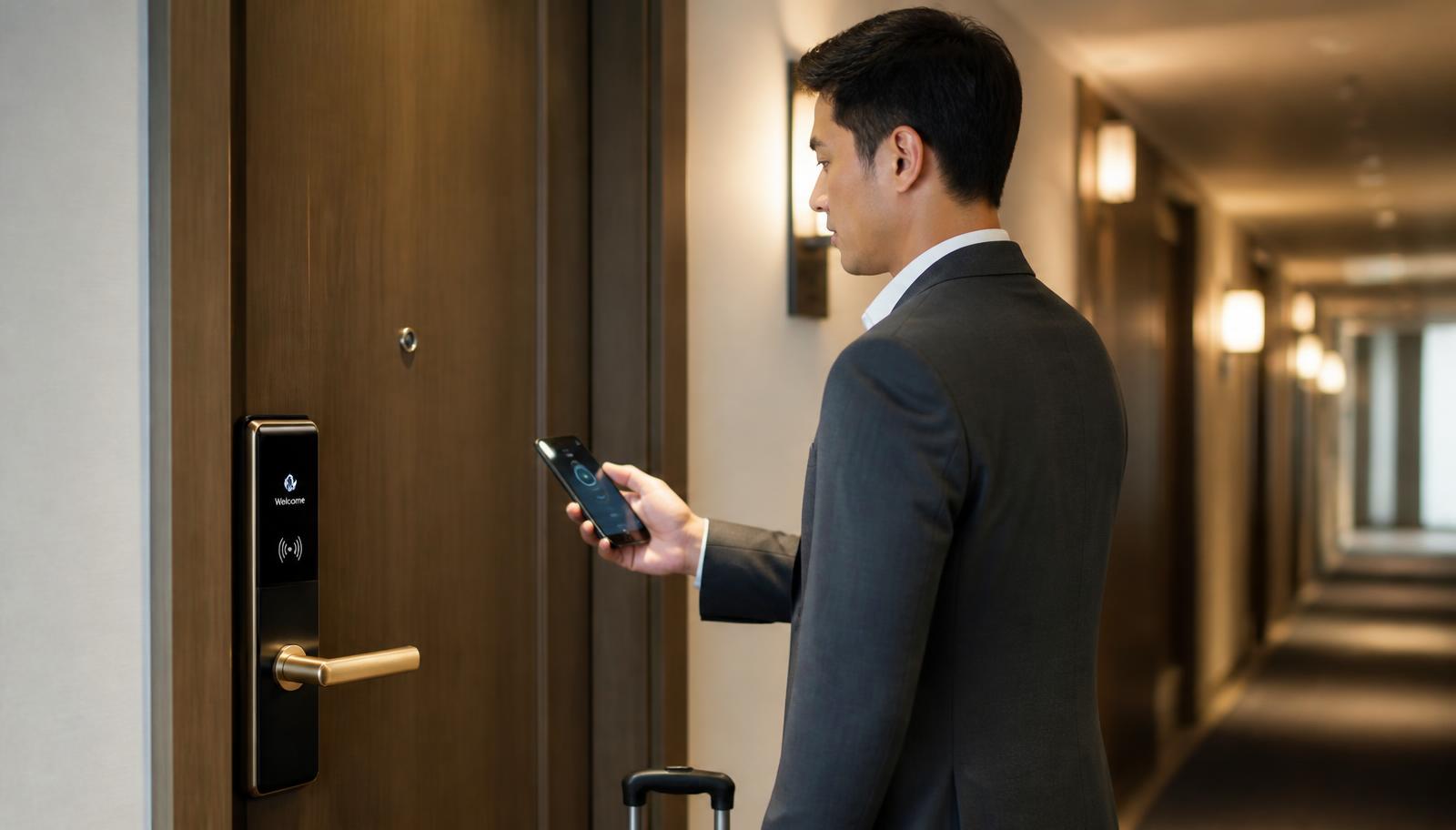 Installation de serrure connectée dans un hôtel : 7 raisons d'équiper vos chambres en 2027